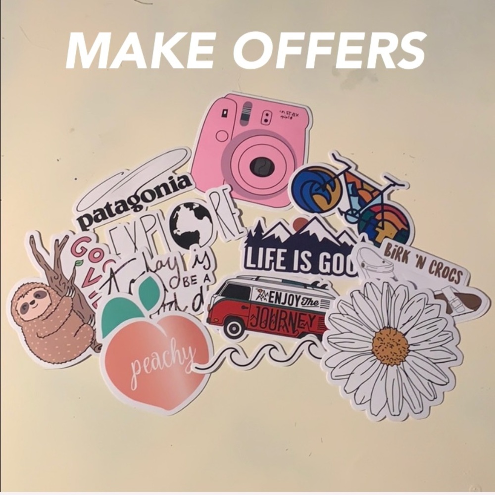 12 sticker pack